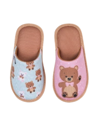 Veselé detské papuče Medvedík